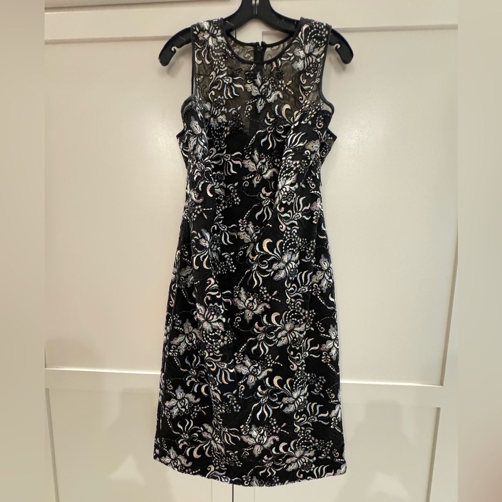 Theia Shift Dress
